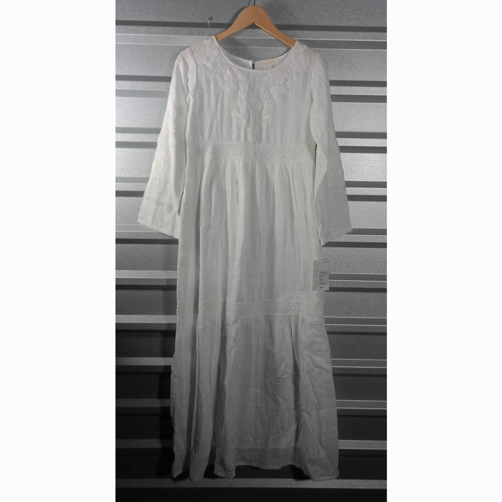 Pearl & Ruby 100% White Cotton Dress NWT Sz XSP